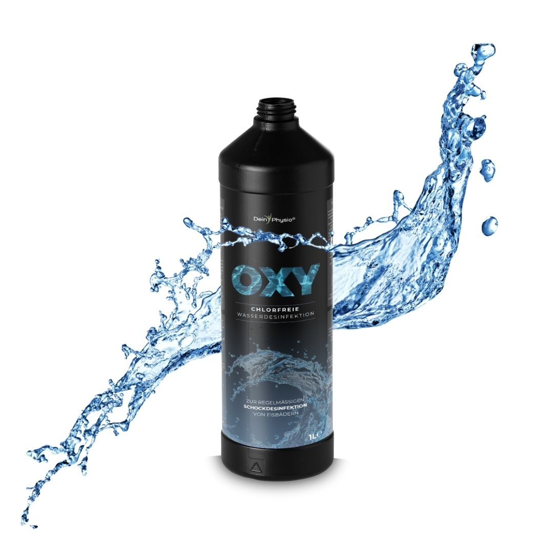 DeinPhysio OXY - Chlorfreie Wasserdesinfektion fürs Eisbad (1l)