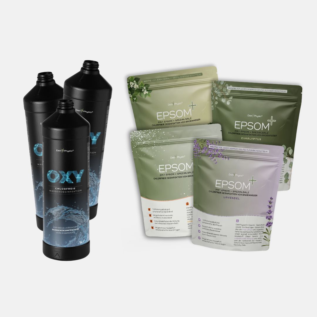 DeinPhysio Eisbad Wasserpflege Bundle