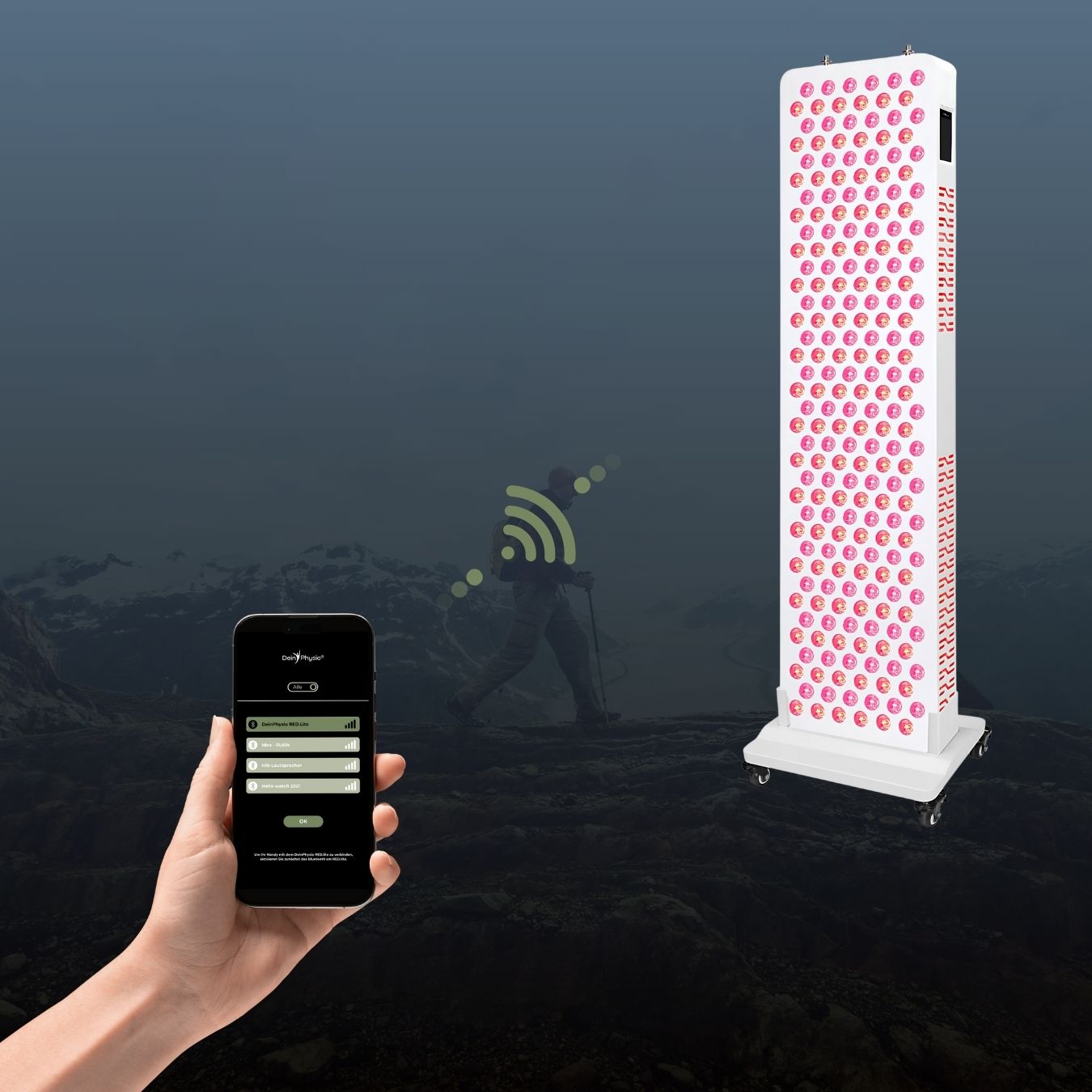 DeinPhysio RED.Max | Rotlicht-Therapie Panel XL