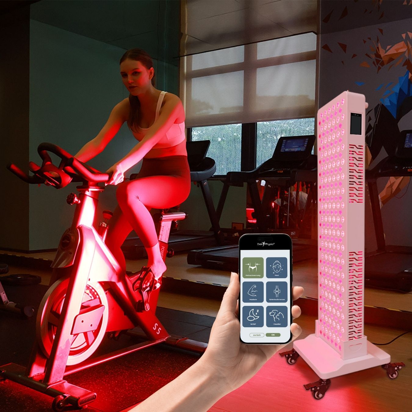 DeinPhysio RED.Max | Rotlicht-Therapie Panel XL