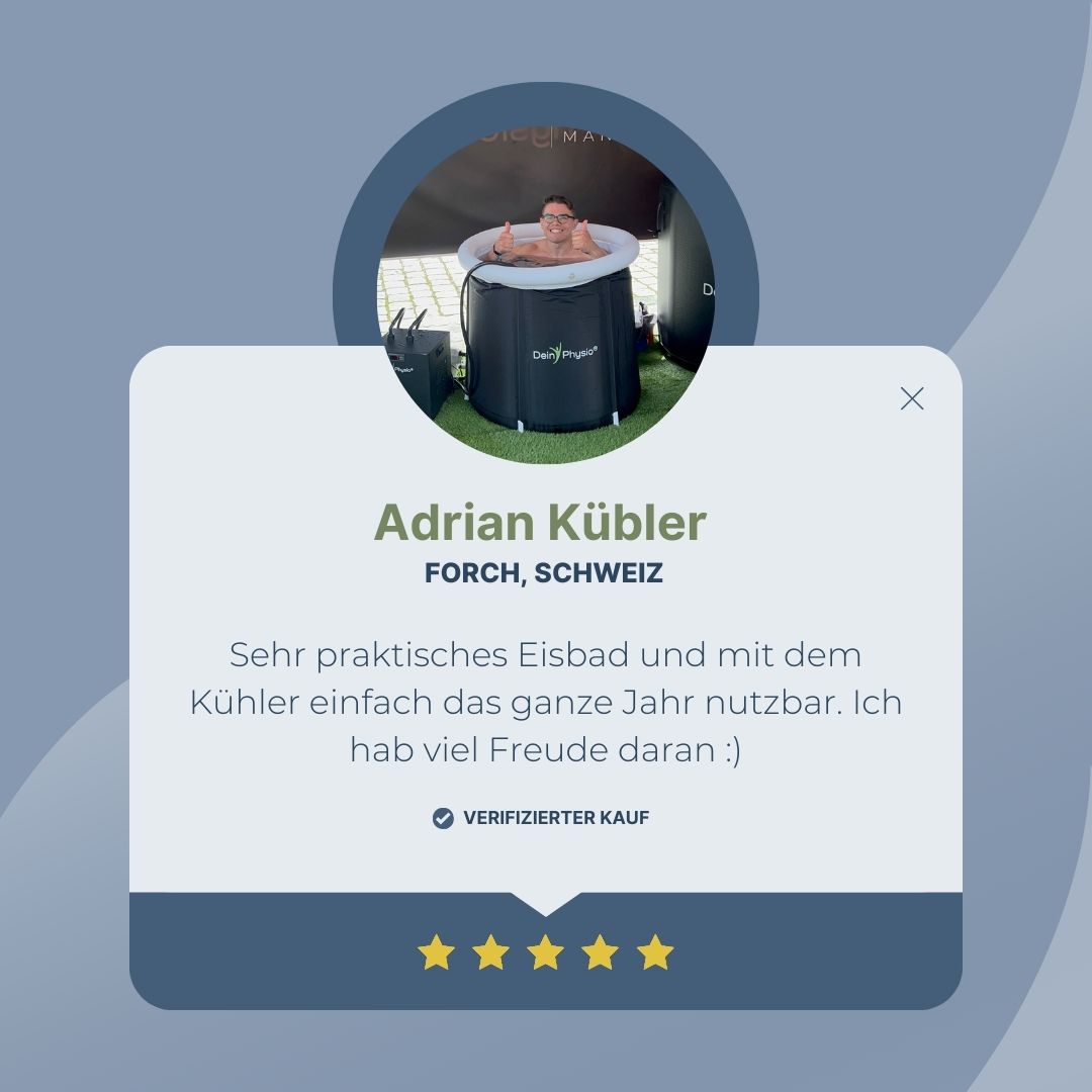 DeinPhysio Eisbad Recovery Tub